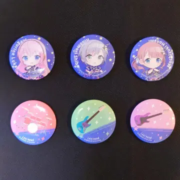 프로젝트 세카이 캔뱃지 6개 세트