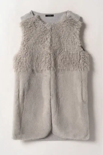 그레이 퍼 베스트 슬리브리스