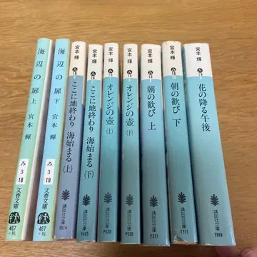 미야모토 테루 소설 9권 세트