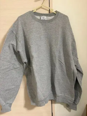 Champion 그레이 맨투맨 XL