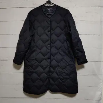 XL 단종품 레어 유니클로 울트라 라이트 다운 릴랙스 코트 블랙