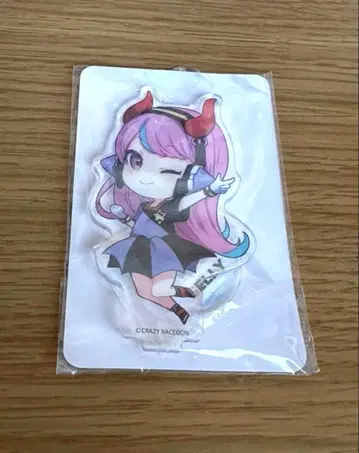 새상품 GiGO crazyraccoon SD 아크릴 스탠드 selly