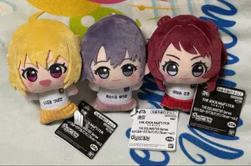 아이돌 마스터 남코 한정판 SD 인형 치어풀 앙상블 아이돌 마스터 3종