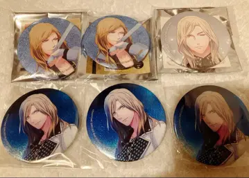 우타프리 카뮤 캔뱃지 글리터 리본 캔뱃지 6개 세트