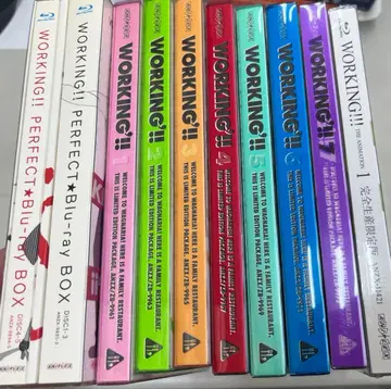 WORKING!!! 1~2기 전권 세트 Blu-ray 블루레이