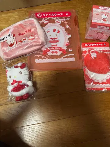 산리오 헬로키티 당첨 복권 세트