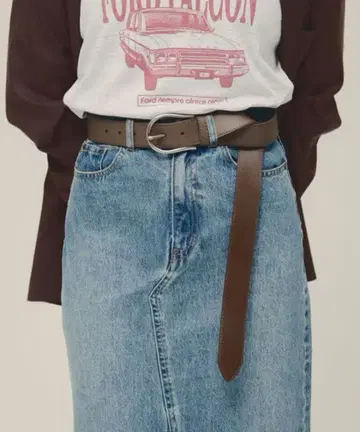 jeanasis [ eL ] Round Buckle Belt