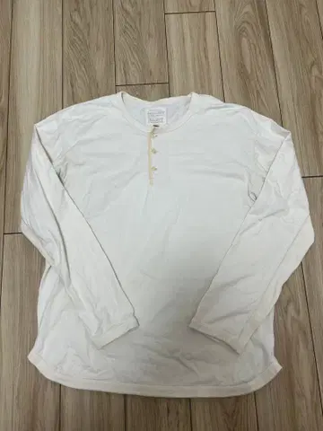 FULLCOUNT 헨리넥 5222LH 42 에크루 긴팔