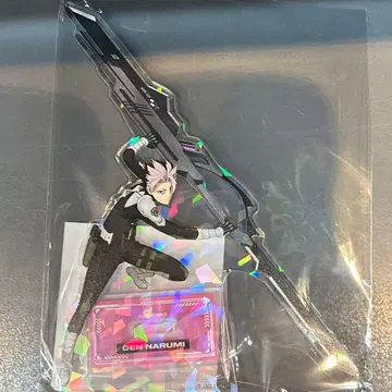 괴수 8호 반짝이는 홀로그램 아크릴 스탠드 피규어 나루미 겐