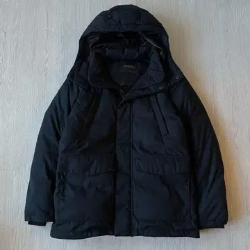 나노 유니버스 카와타 페더 밀리터리 다운 자켓 블랙 S