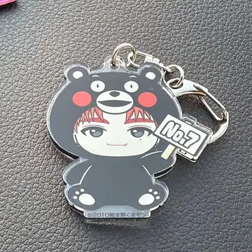 초특급 지역 한정 구마몬 아크릴 키링 타카시