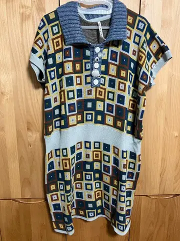 스나오 쿠와하라 니트 원피스