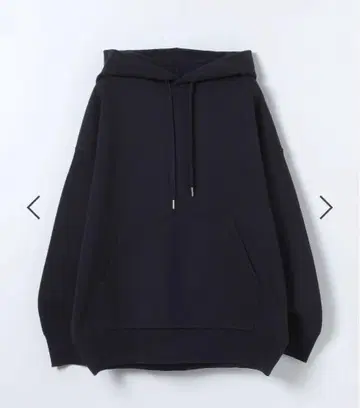 jeanasis 12G W 자카드 니트 후디