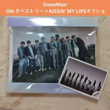 [ 새상품, 미개봉 ] SnowMan ON 태피스트리, 키싱 오프샷 1장