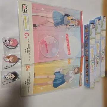 푸른상자 다이토 복권 아크릴 스탠드 스트랩 포스터 세트