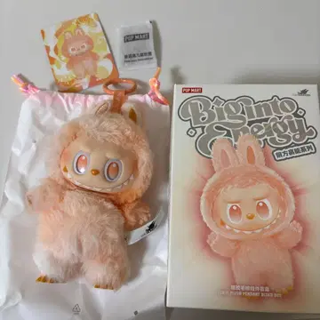 정품 POPMART 러브버 LABUBU 에너지 해피니스 오렌지