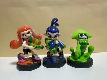 스플래툰 amiibo 3개