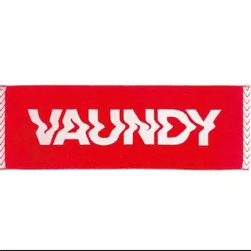 [ VAUNDY ] 타월 빨간색