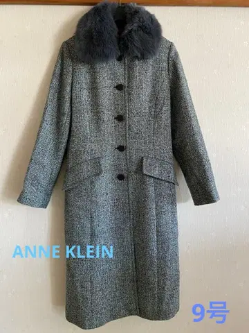 [ ANNE KLEIN ] 퍼 롱 코트 9호