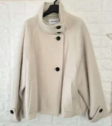 [ EMMEL REFINES ] 스탠드 샤기 코트