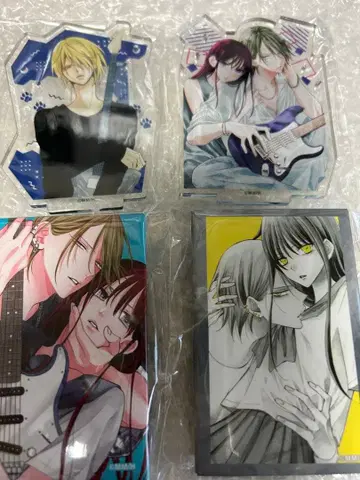 봄의 폭풍과 몬스터 길고양이와 늑대 만복 가챠 4종 세트