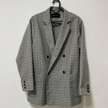 URBAN RESEARCH 체크 무늬 테일러드 자켓