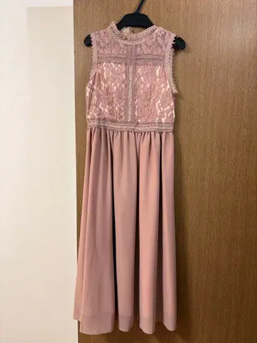 프로포션 바디 드레싱 결혼식 핑크 드레스