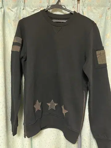 HYDROGEN 맨투맨 블랙 S