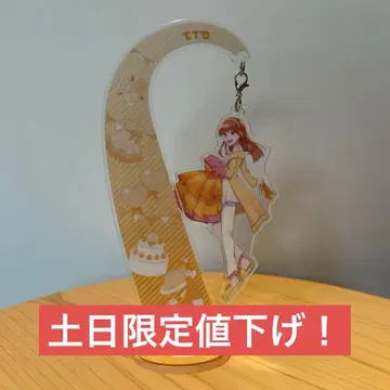 주말 한정판 가격 인하! 컬러풀 피치 에토 씨 흔들흔들 아크릴 스탠드