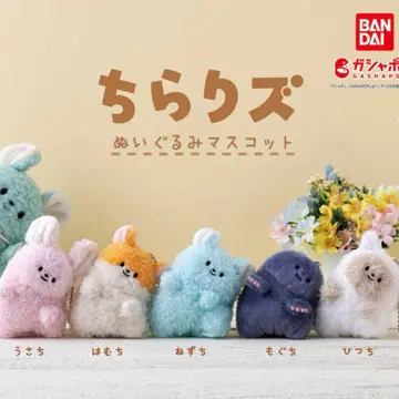 치라리즈 봉제 인형 마스코트 5종 컴플리트 세트