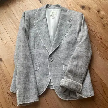 KUMIKYOKU 그레이 테일러드 자켓