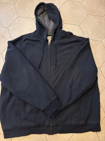 LL.Bean 네이비 풀 집업 후드티
