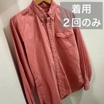 Barns Outfitters 긴팔 셔츠 빈티지 핑크 USED