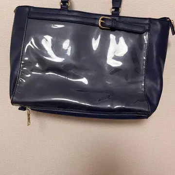 A4 2way 벨트 버클 인조 가죽 토트백