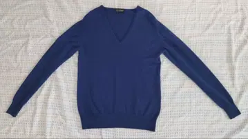 JOHN SMEDLEY 파랑 V넥 스웨터 M