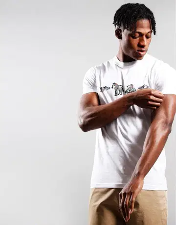 T셔츠 Paul Smith 화이트 L 사이즈