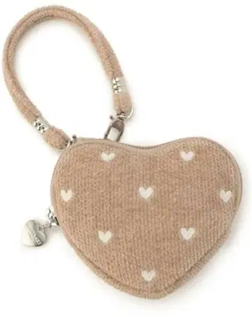 FEILER 러브러리 하트 하트형 파우치 베이지