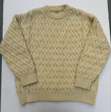 AURALEE HARD TWIST MERINO ARAN KNIT P/O