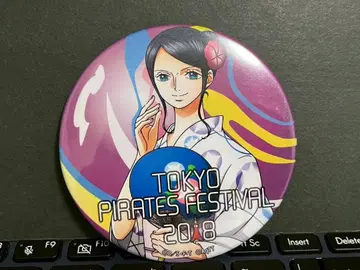 원피스 2018 도쿄 타워 로빈 캔뱃지 여름 축제