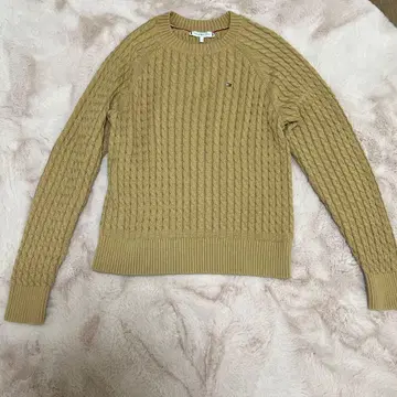 TOMMY HILFIGER 케이블 니트 XS