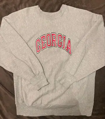 [ 레어 ] 80s Champion GEORGIA 로고 맨투맨 XL