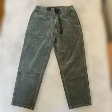 그라미치 코듀로이 캐주얼 팬츠 올리브 그린