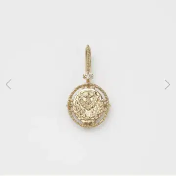 미사용 새상품 agete K10 코인 모티브 참