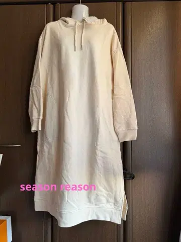 택 포함 새상품 시즌 Lee 후드 맨투맨 원피스