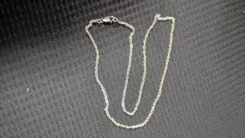 팥 4면 컷 실버 925 목걸이