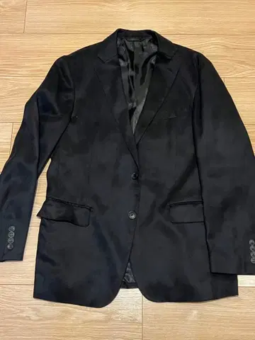 NEWYORKER 블랙 테일러드 자켓 FL 광택감 있음 새상품급