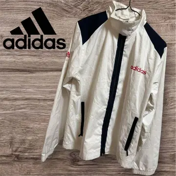 새상품급 아디다스 나일론 자켓 화이트 남성용 여성용