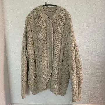 SELECT MOCA 케이블 짜임 스웨터 프리 사이즈