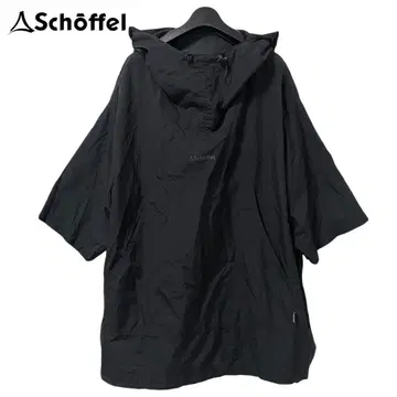 Shoffel / 쇼펠 7부 소매 윈드 브레이커 블랙 XL c064