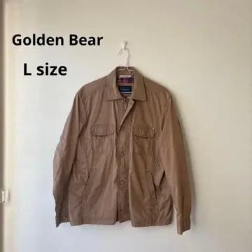 L 사이즈 Golden Bear 자켓 아우터 블루종